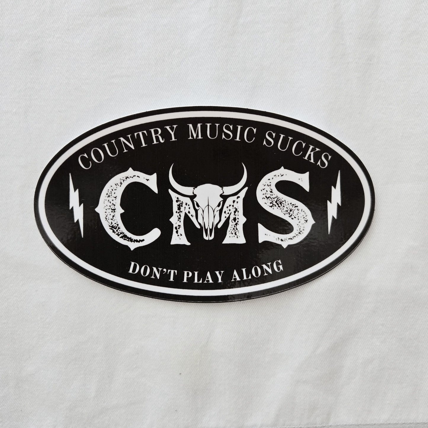 The Don't Play Along Sticker
