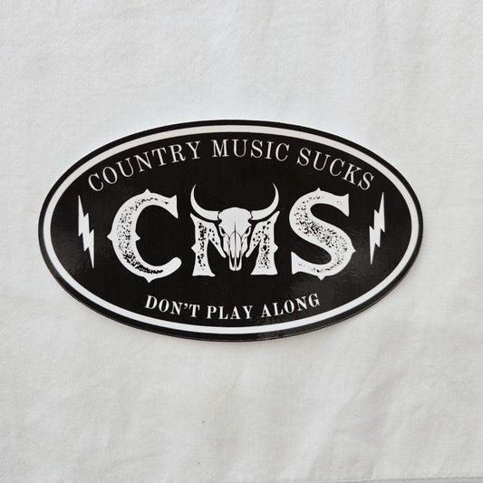 The Don't Play Along Sticker