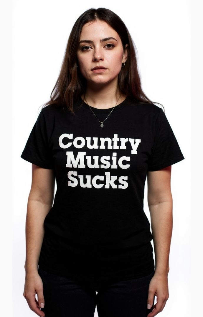 Country Music Sucks® Unisex Bold T-Shirt